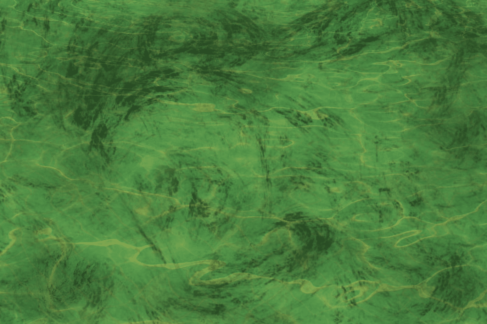 Green pool in need of acid wash